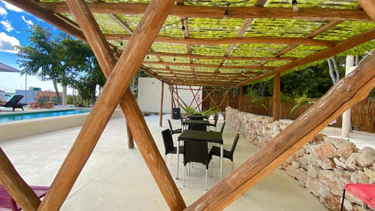 Hotel & Eco Cabanas Azul Maria 바칼라르 외부 사진