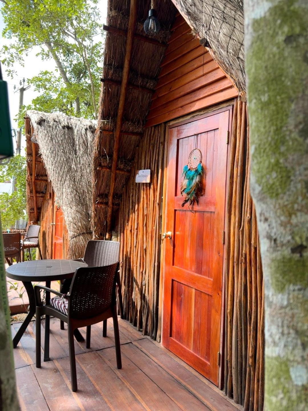 Hotel & Eco Cabanas Azul Maria 바칼라르 외부 사진