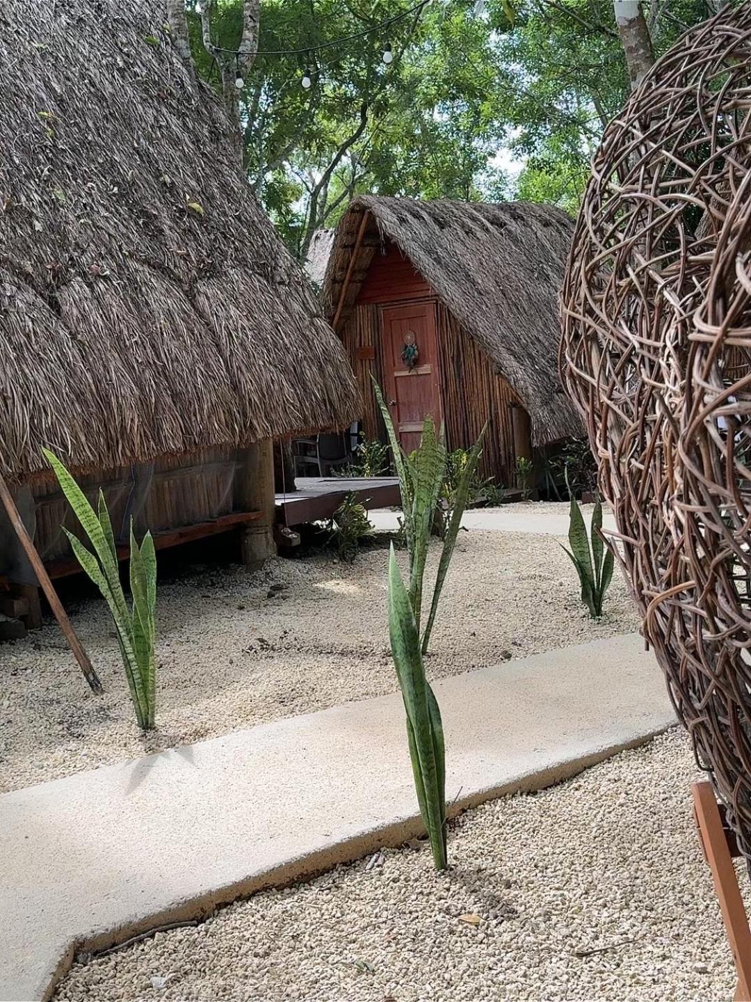 Hotel & Eco Cabanas Azul Maria 바칼라르 외부 사진