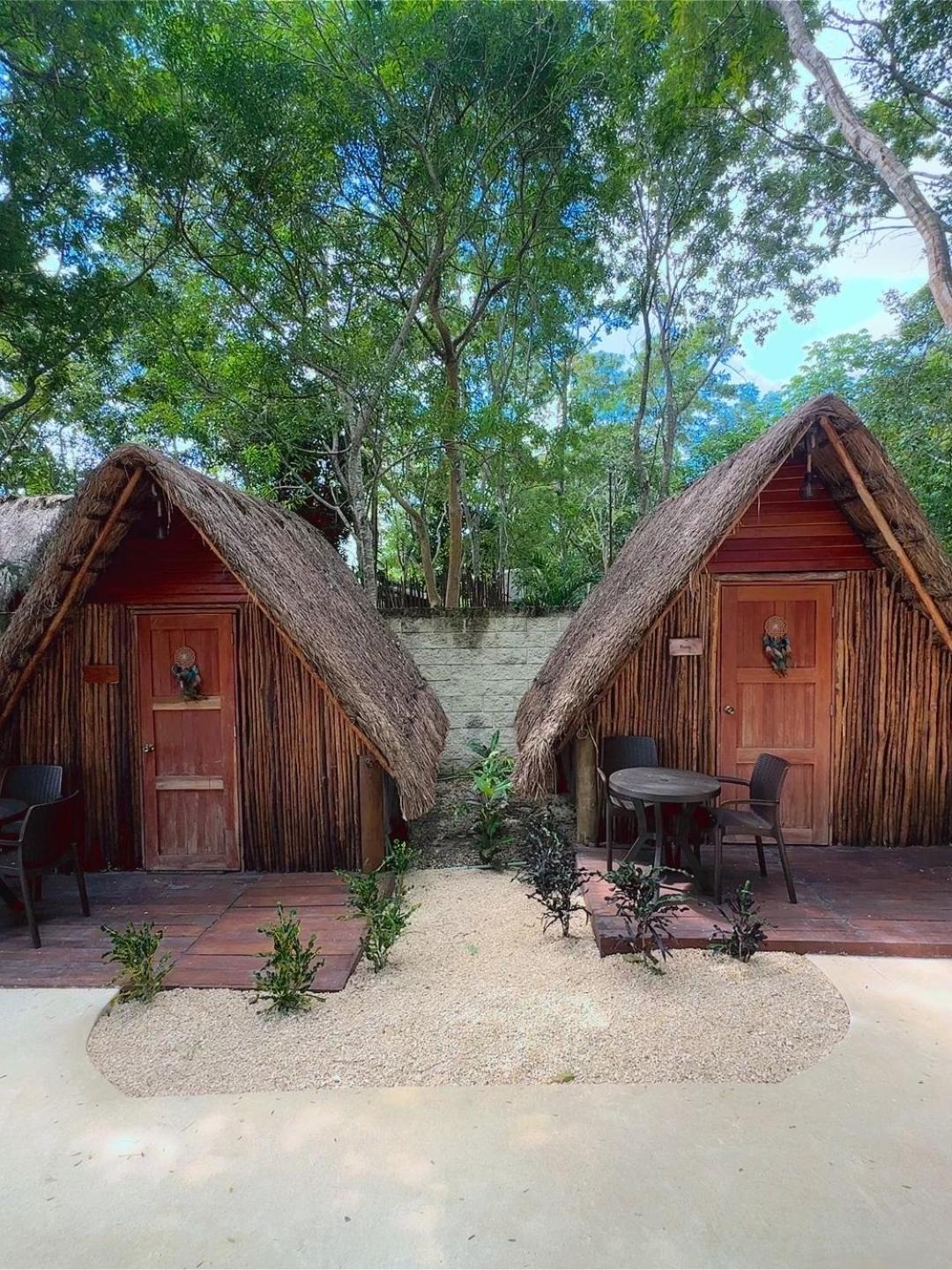 Hotel & Eco Cabanas Azul Maria 바칼라르 외부 사진