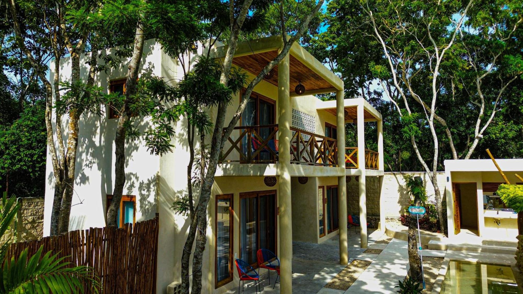 Hotel & Eco Cabanas Azul Maria 바칼라르 외부 사진